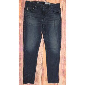 AG Mens The Tellis Modern Slim Jeans 34R Dark Wash Denim